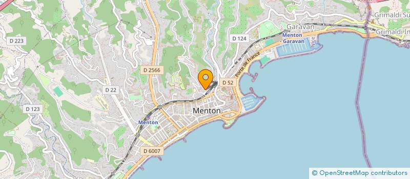 localisation de l'entreprise LES ORANGERS DES CIAPPES à MENTON