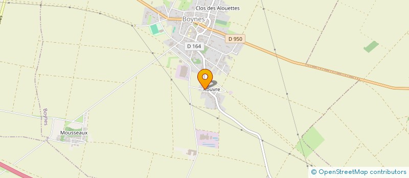 localisation de l'entreprise LES ORCHIDEES à LE MALESHERBOIS