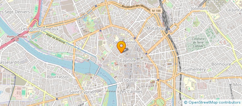 localisation de l'entreprise LES ORCHIDEES  TOULOUSE