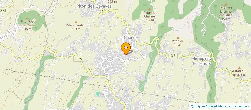 localisation de l'entreprise LES ORCHIDEES à PETITE-ILE