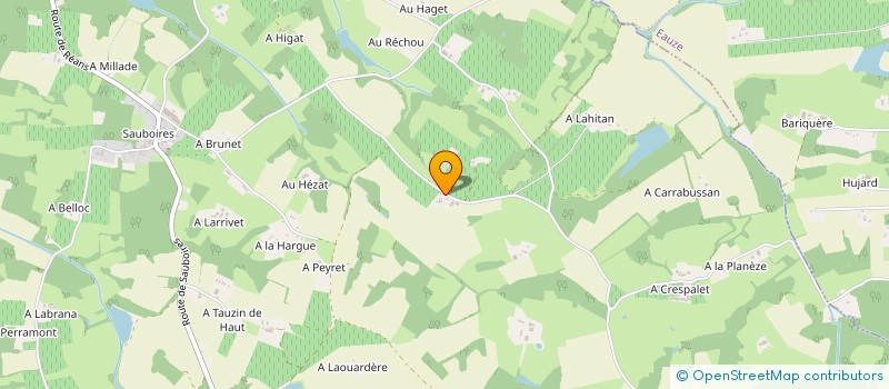 localisation de l'entreprise LES ORCHIDEES  MANCIET