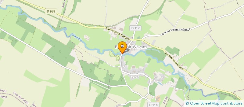 localisation de l'entreprise LES ORCHIDEES  AUBROMETZ