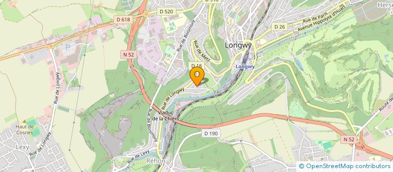 localisation de l'entreprise LES ORCHIDEES  REHON