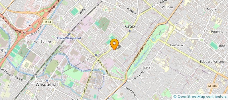 localisation de l'entreprise LES ORCHIDEES DU DESERT  CROIX