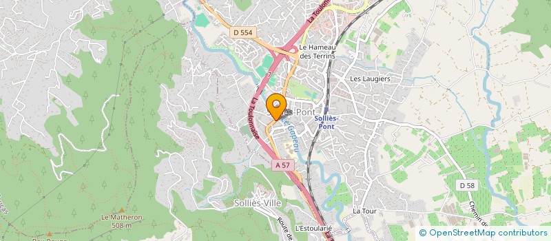 localisation de l'entreprise LES OREADES  LA FARLEDE