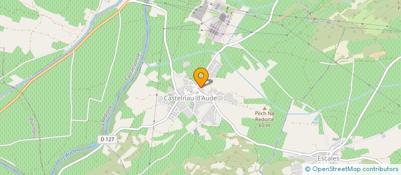 localisation de l'entreprise LES OREILLERS MULTICOLORES  CASTELNAU-D'AUDE