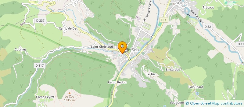 localisation de l'entreprise LES ORGUES DU HAUT SALAT à OUST