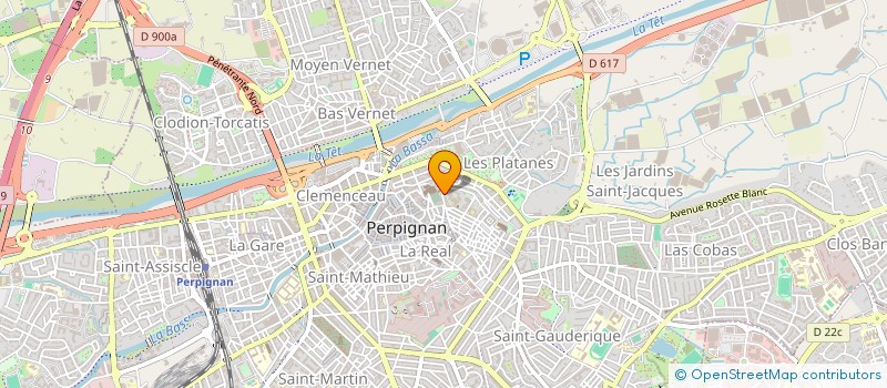 localisation de l'entreprise LES ORGUES PERPIGNAN-ROUSSILLON  PERPIGNAN