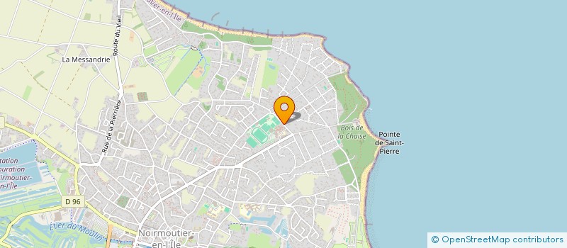 localisation de l'entreprise LES ORMEAUX à NOIRMOUTIER-EN-L'ILE