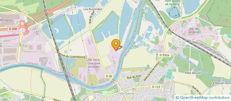 localisation de l'entreprise LES ORMELETS  LONGUEIL-SAINTE-MARIE