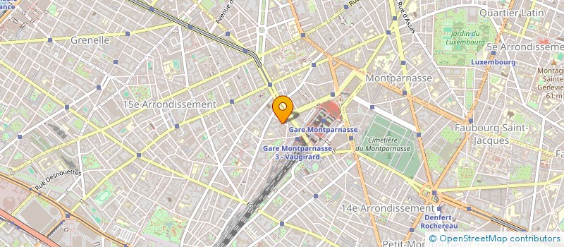 localisation de l'entreprise LES ORMES à PARIS