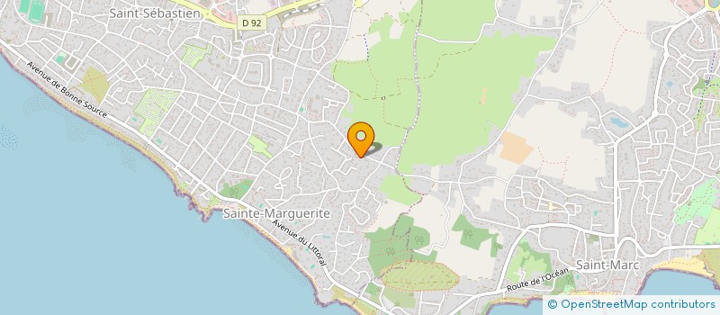 localisation de l'entreprise LES ORMES à PORNICHET