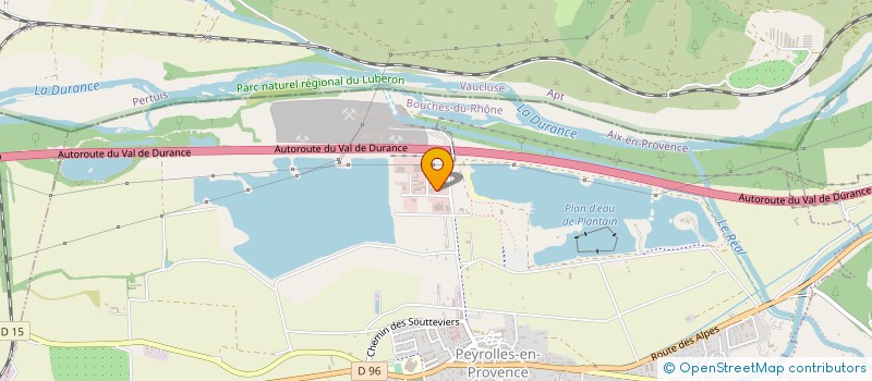 localisation de l'entreprise LES ORNICARINK(S)  PEYROLLES-EN-PROVENCE