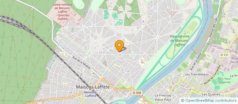 localisation de l'entreprise LES ORPHELINS DE DAPAONG à MAISONS-LAFFITTE