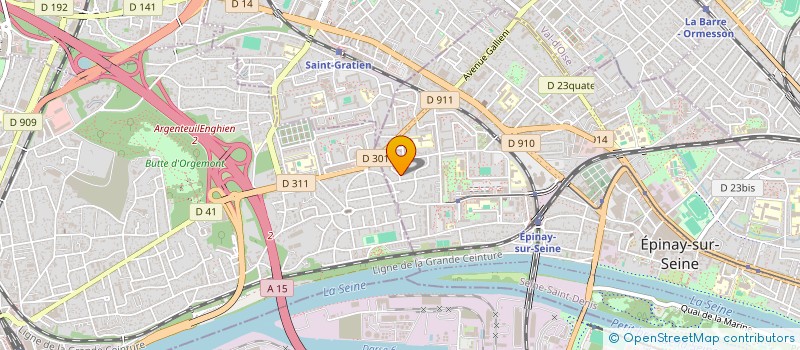 localisation de l'entreprise LES ORPHELINS DE GUINEE à EPINAY-SUR-SEINE