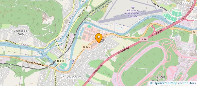 localisation de l'entreprise LES ORPHELINS DE PONDICHERY à AUDINCOURT