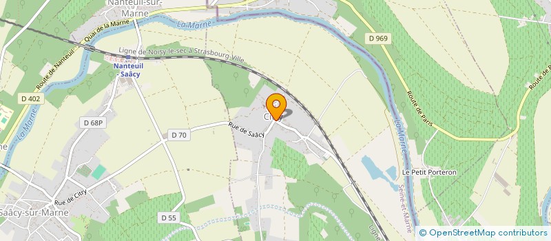 localisation de l'entreprise LES OSTACRUISERS 77  CITRY