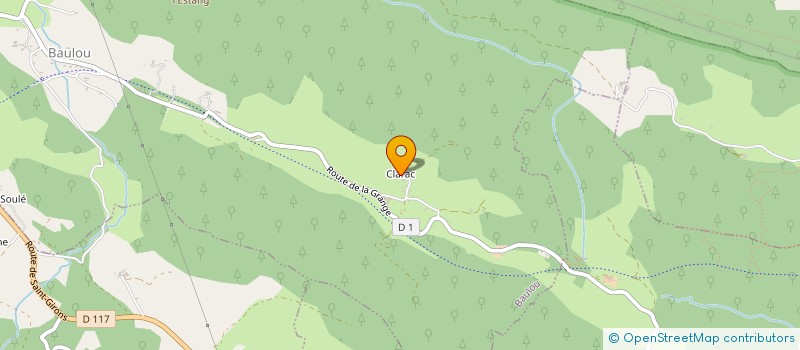 localisation de l'entreprise LES OSTALS D'ARIEGE à BAULOU