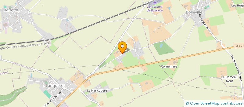 localisation de l'entreprise LES OUBLIES DE LA PRESQU'ILE  LANQUETOT