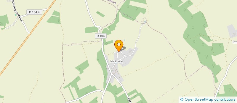 localisation de l'entreprise LES OUBLIES DU 28 à SAINT-SAUVEUR-MARVILLE