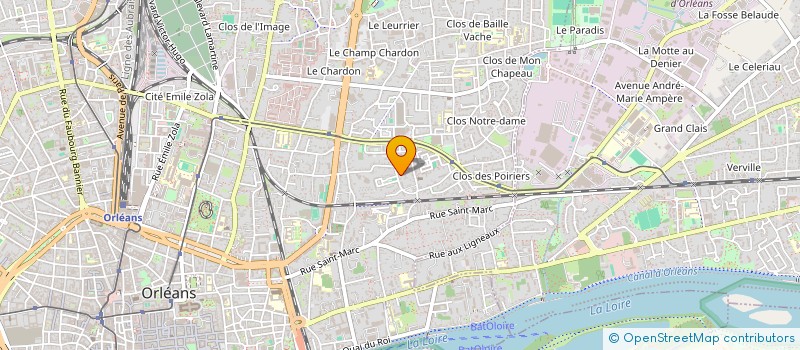 localisation de l'entreprise LES OUBLIES DU RIF à ORLEANS