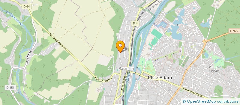 localisation de l'entreprise LES OUCHES DE LAUMI  PARMAIN