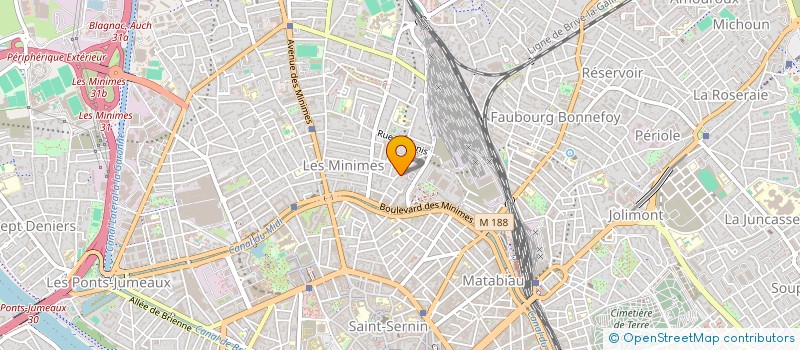 localisation de l'entreprise LES OUDAYAS à TOULOUSE