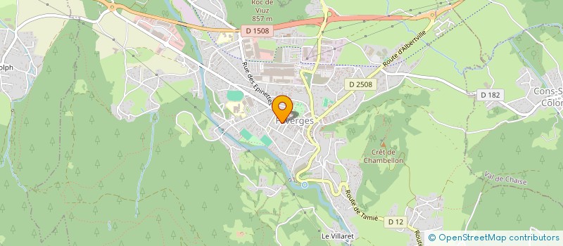 localisation de l'entreprise LES OUISTITIS à VAL DE CHAISE