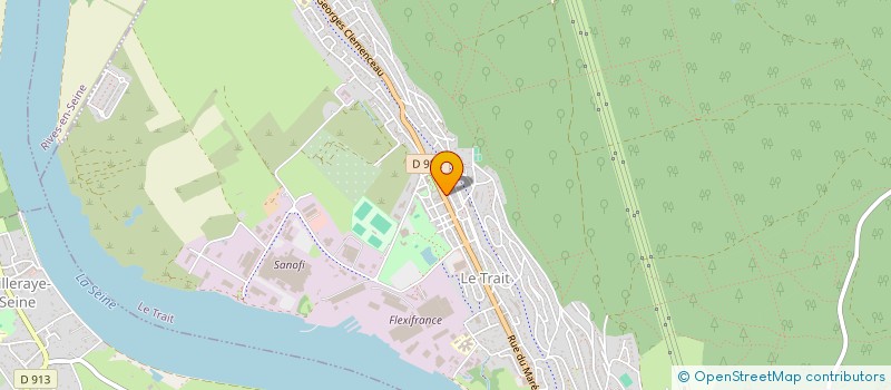 localisation de l'entreprise LES OUISTITIS MALICIEUX  LE TRAIT