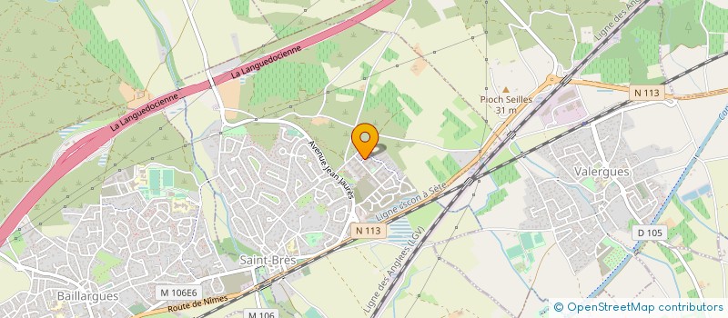 localisation de l'entreprise LES OURS MOLAIRES  SAINT-BRES