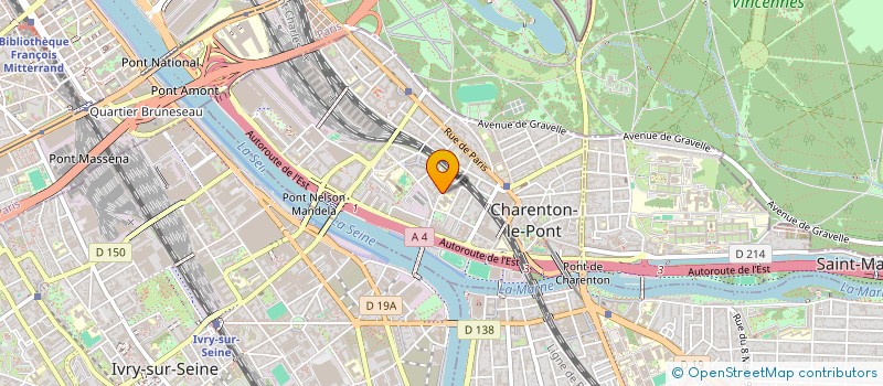 localisation de l'entreprise LES OURSES A PLUMES  PARIS