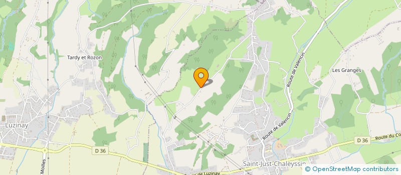 localisation de l'entreprise LES OURSONS  SAINT-JUST-CHALEYSSIN