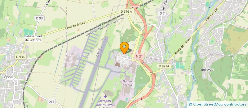 localisation de l'entreprise LES OURSONS AILES  JUILLAN