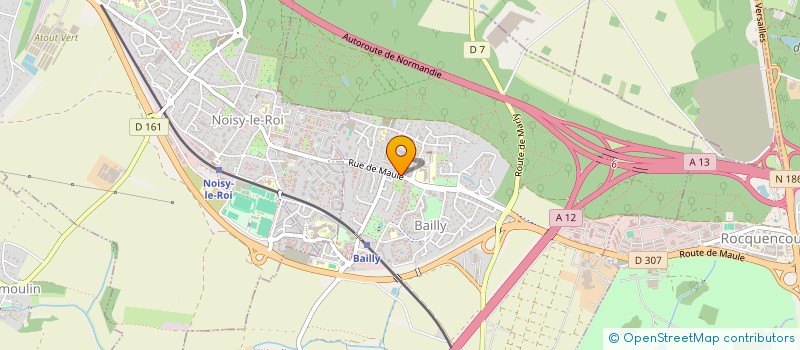 localisation de l'entreprise LES OURSONS BRUNS  BAILLY