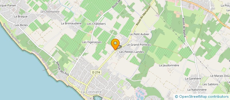 localisation de l'entreprise LES OURSONS D'OLERON  SAINT-PIERRE-D'OLERON