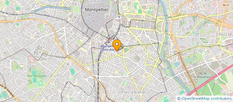 localisation de l'entreprise LES OUVRIERS DE LA COMMUNE CLOTURE DE MONTPELLIER à MONTPELLIER