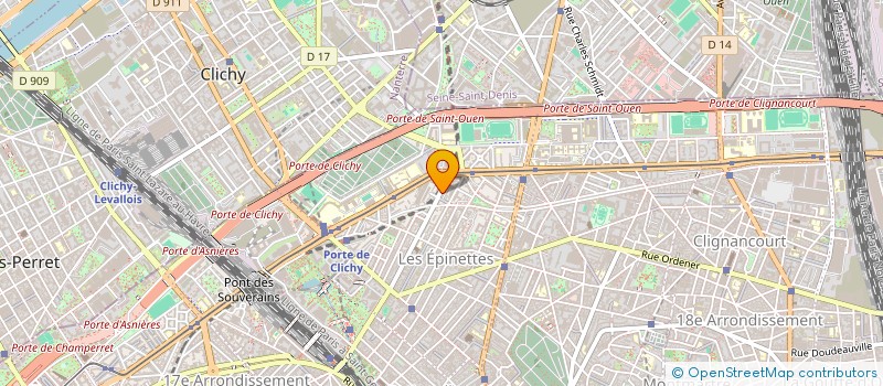 localisation de l'entreprise LES OUVRIERS PARISIENS  PARIS