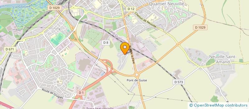 localisation de l'entreprise LES OVALIES à NEUVILLE-SAINT-AMAND