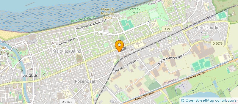 localisation de l'entreprise LES OYATS à DUNKERQUE