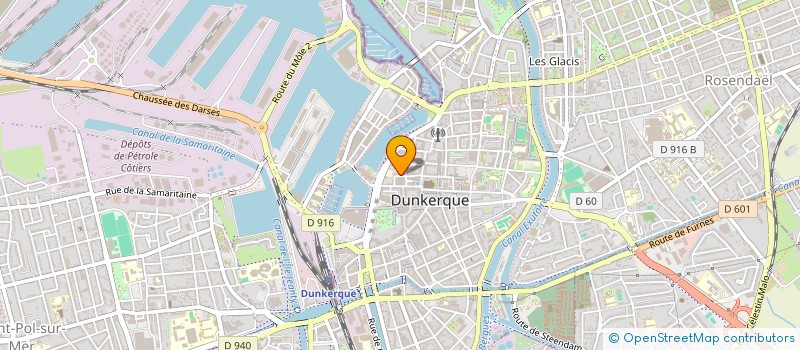 localisation de l'entreprise LES OYATS à DUNKERQUE