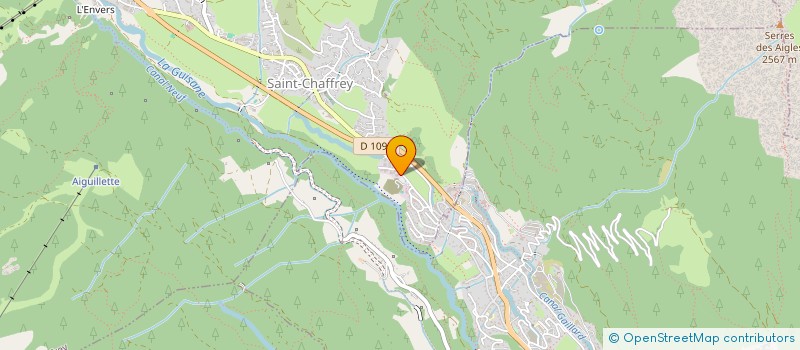 localisation de l'entreprise LES P'TIFAURES  SAINT-CHAFFREY