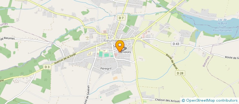 localisation de l'entreprise LES P'TIS LOUPS à RIEUMES