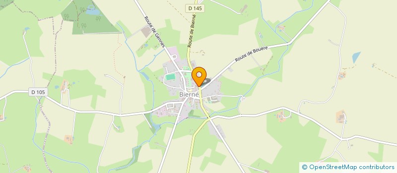 localisation de l'entreprise LES P'TITES ABEILLES à BIERNE-LES-VILLAGES