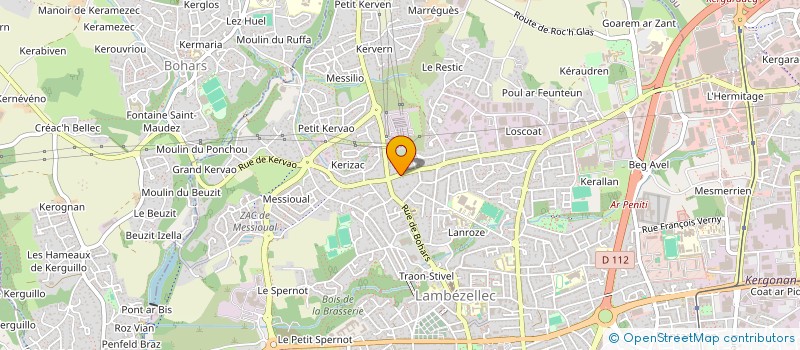 localisation de l'entreprise LES P'TITES BOUILLES à BREST