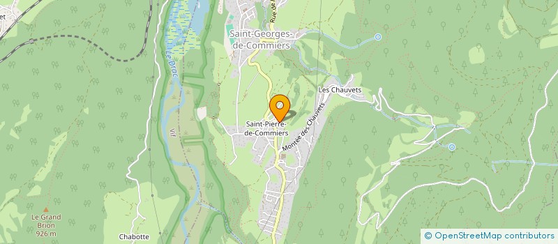 localisation de l'entreprise LES P'TITES CANAILLES à SAINT-GEORGES-DE-COMMIERS
