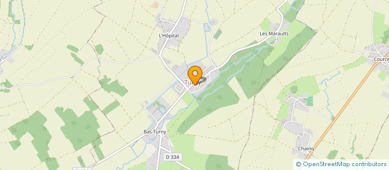 localisation de l'entreprise LES P'TITES CANAILLES à NEUVY-SAUTOUR