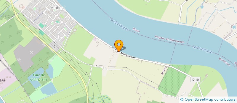 localisation de l'entreprise LES P'TITES CANAILLES  AMBES