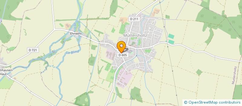 localisation de l'entreprise LES P'TITES CIGOGNES DE MUTT'  MUTTERSHOLTZ