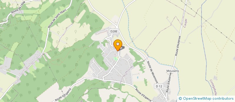 localisation de l'entreprise LES P'TITES CRAPOUILLES  GRAZAC