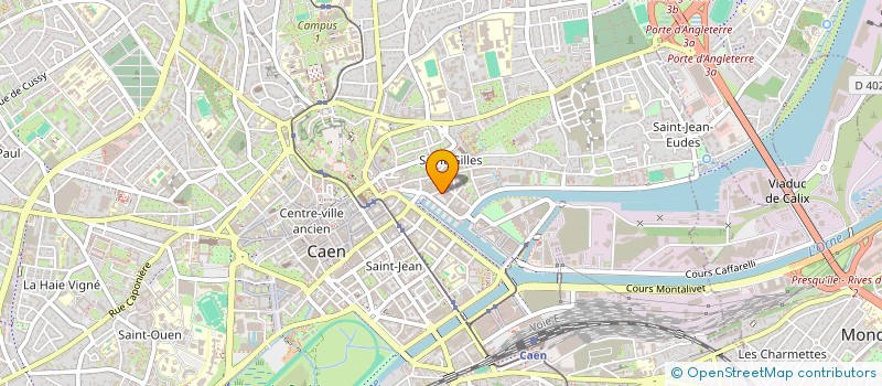 localisation de l'entreprise LES P'TITES CRAPULES à CAEN